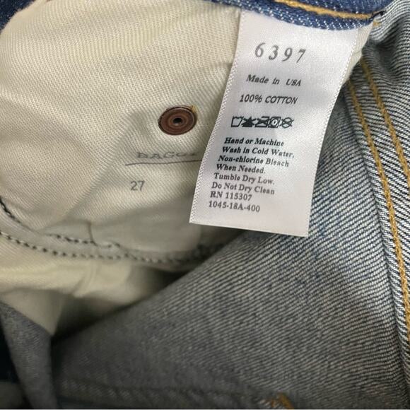 6397 Baggy Jean in Classic Vintage Wash Distressed Slouchy fit - Picture 13 of 14